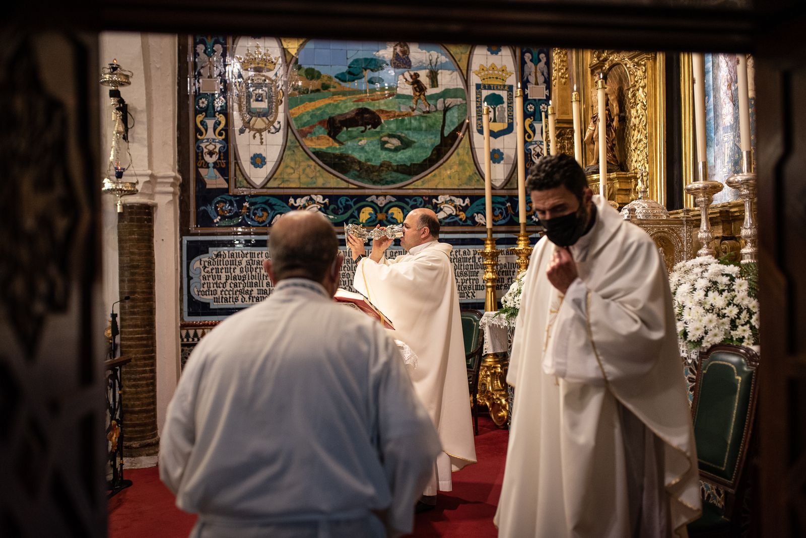 Imágenes de la toma de posesión de la junta del consejo de hermandades