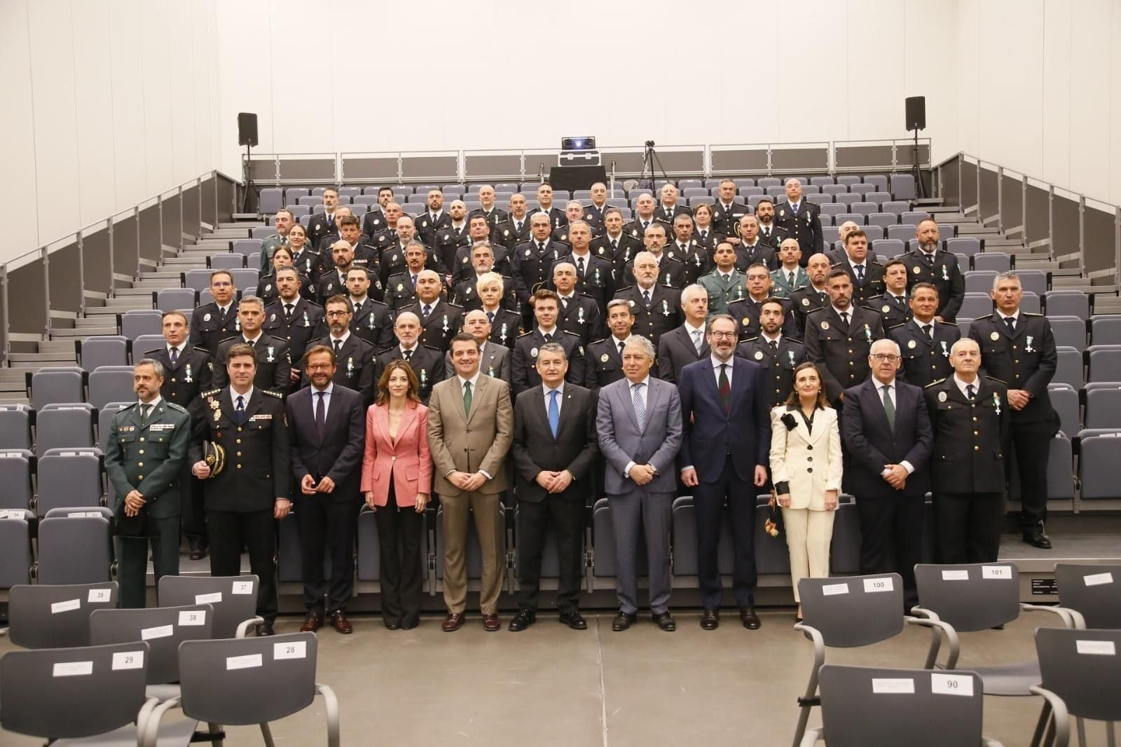 Los condedorados en Córdoba, este viernes.