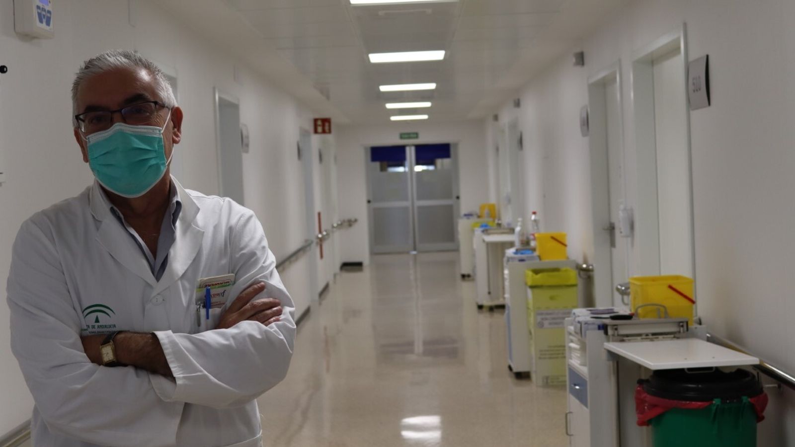 José María Reguera, jefe de Enfermedades Infecciosas del Hospital Regional.