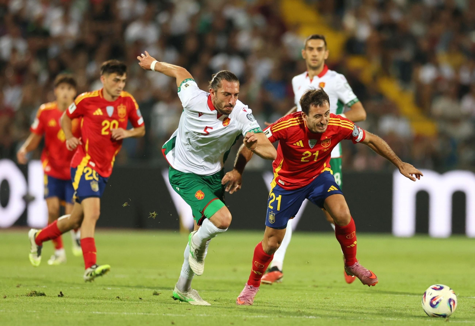 Las mejores fotos del Bulgaria - España