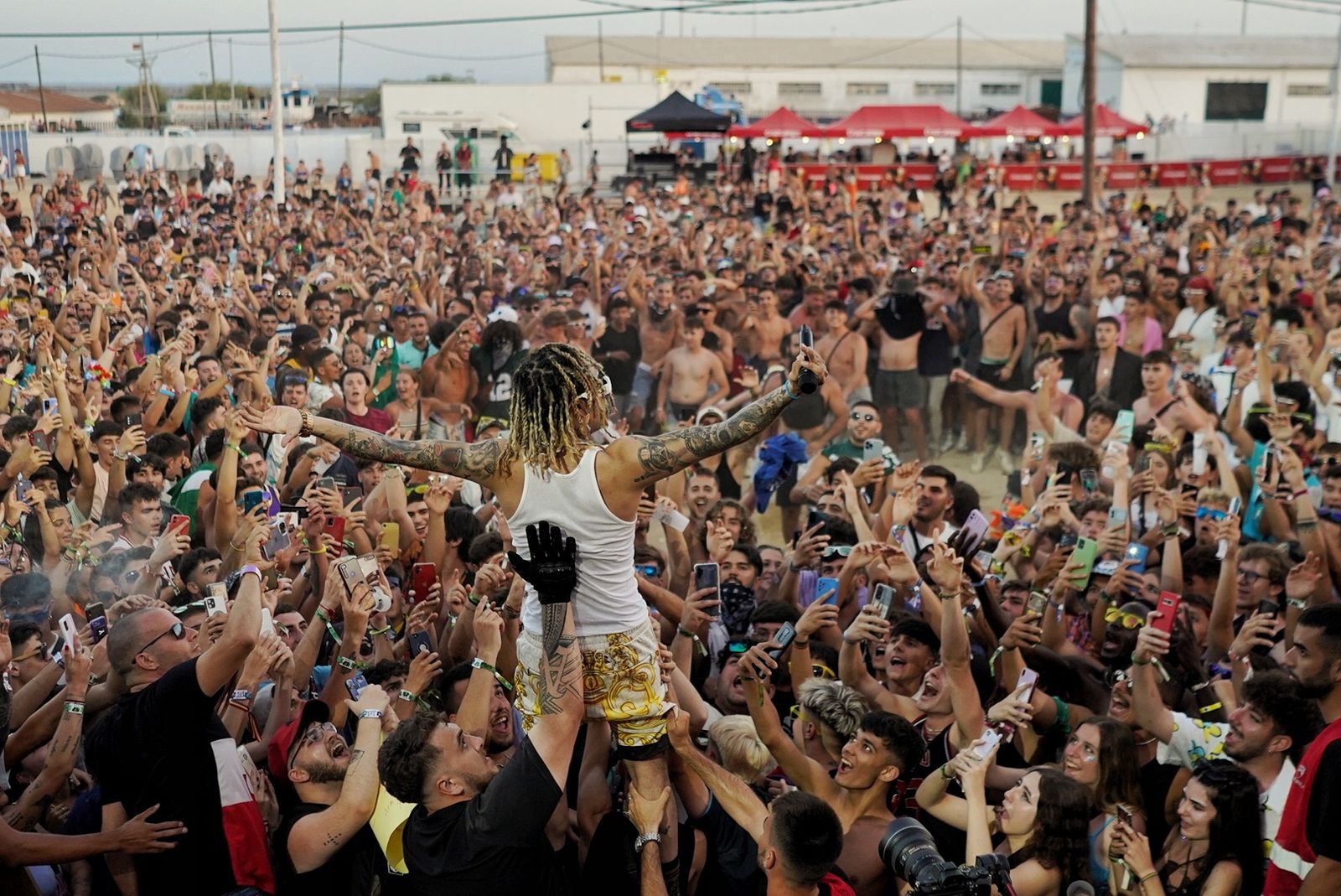 Las mejores imágenes del Festival Cabo de Plata en Barbarte en la noche del viernes
