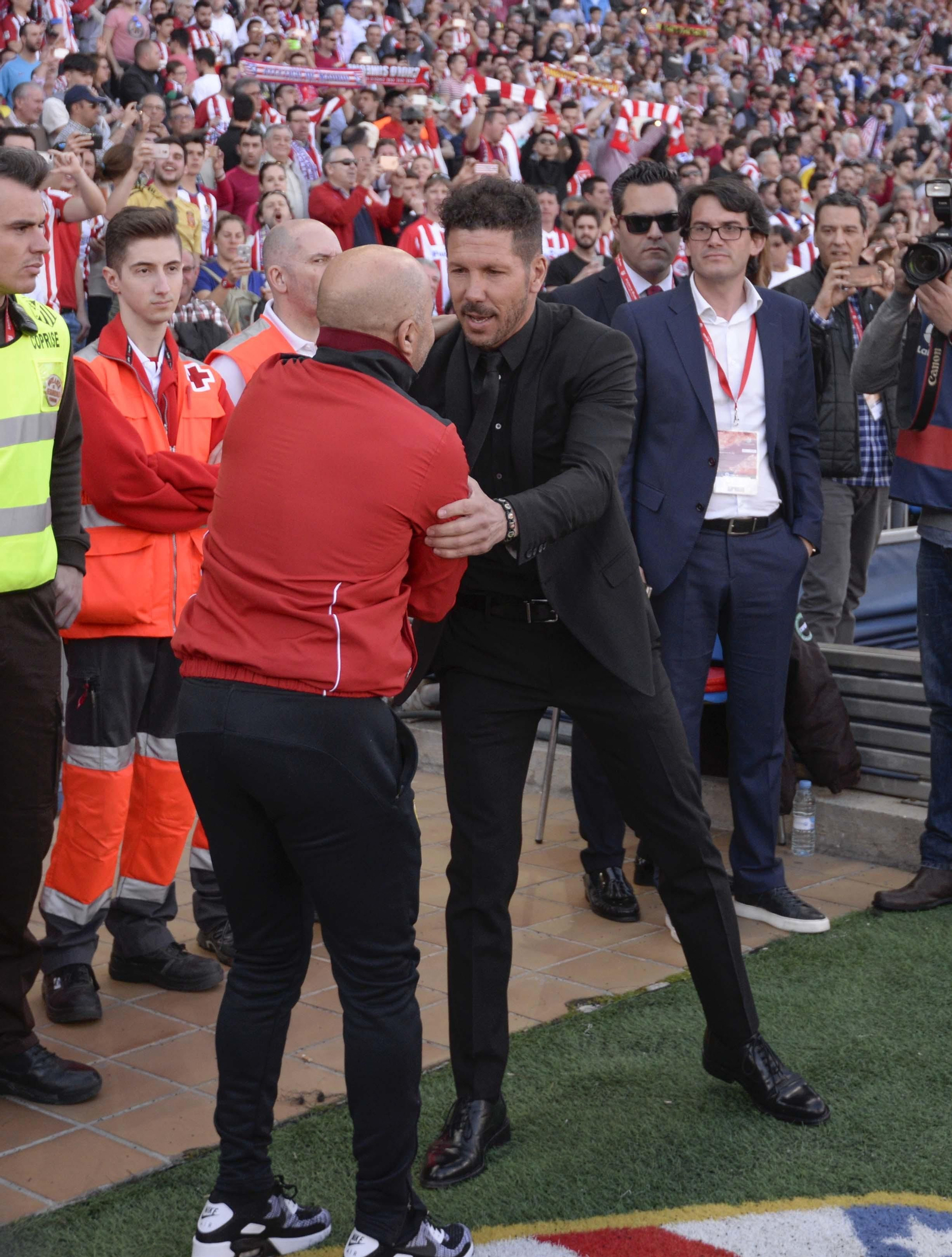 El Atlético de Madrid-Sevilla FC, en imágenes