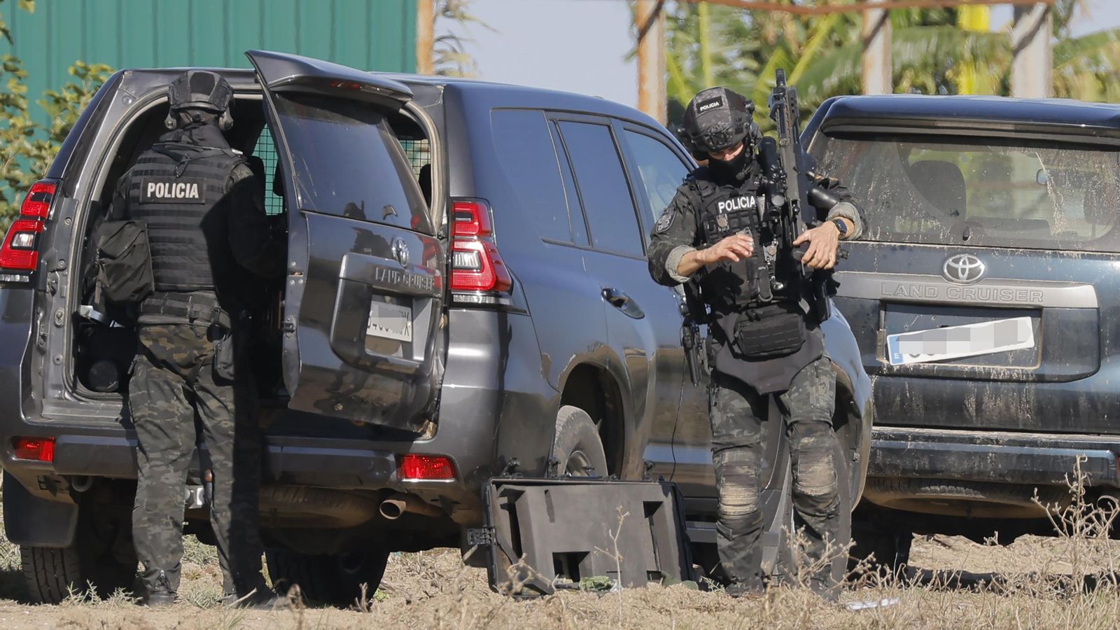 El GEO se prepara para intervenir.