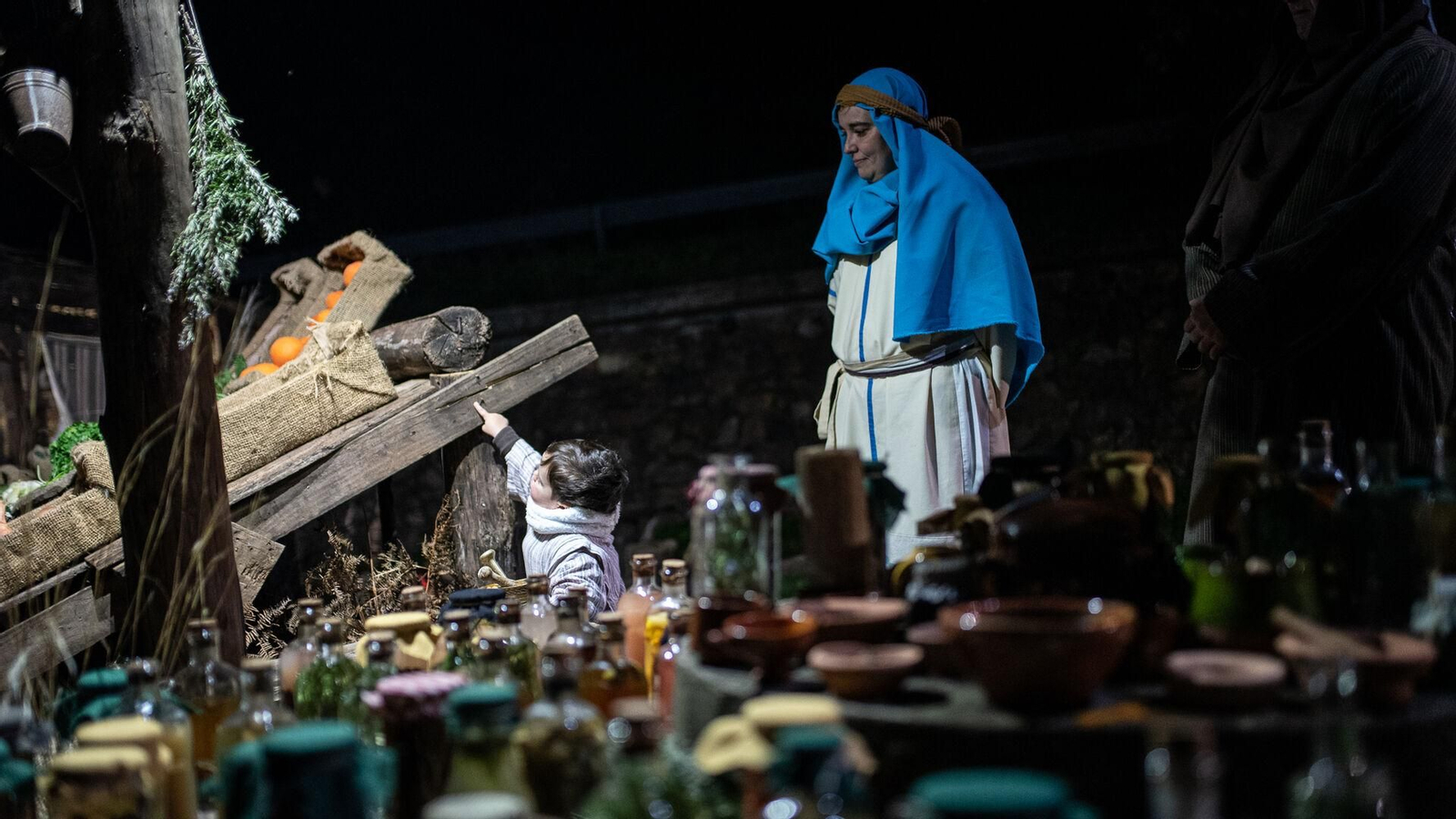Cuenta atrás para la apertura del mágico Belén viviente de Puerto Moral