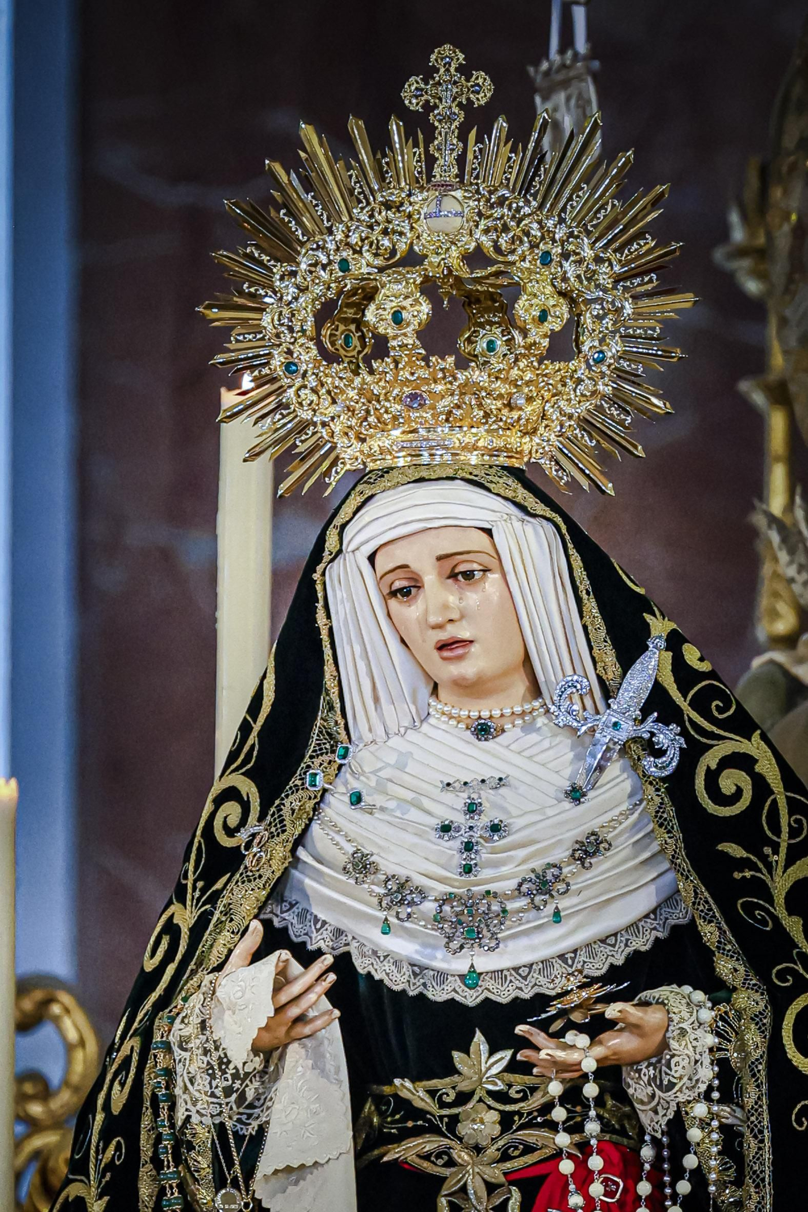 Las imágenes de la coronación de María Santísima de la Esperanza en San Fernando