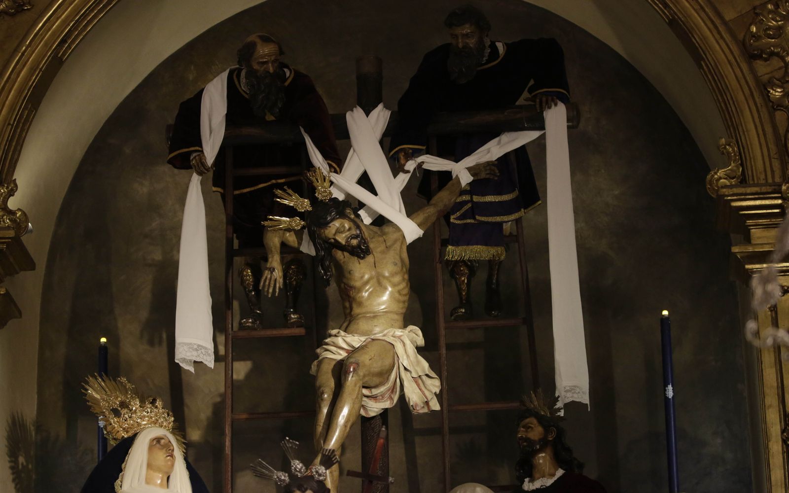 Las imágenes del Cristo de la Quinta Angustia tras su restauración