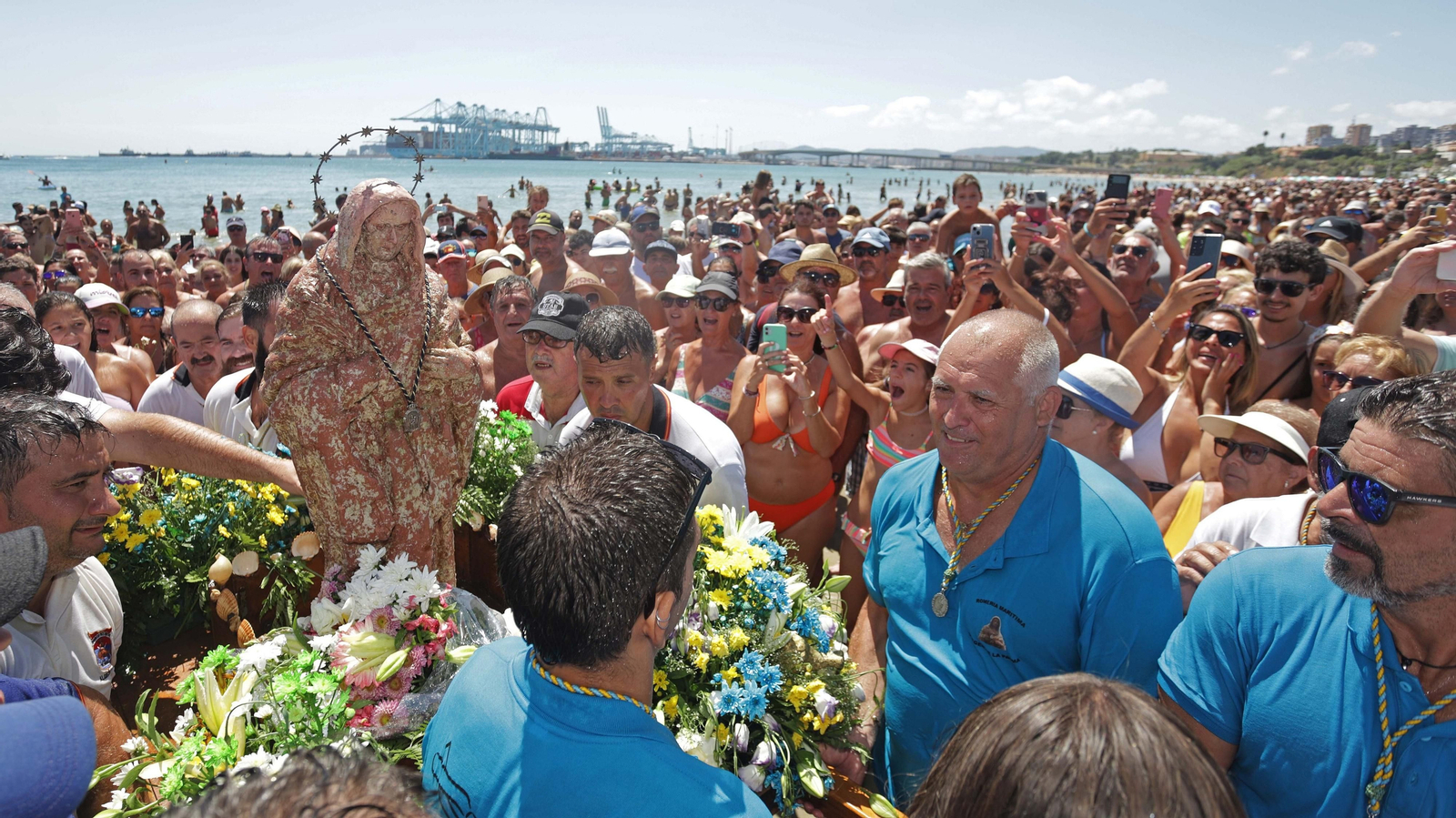 Fotos de la Romería Marítima de la Virgen de La Palma en Algeciras