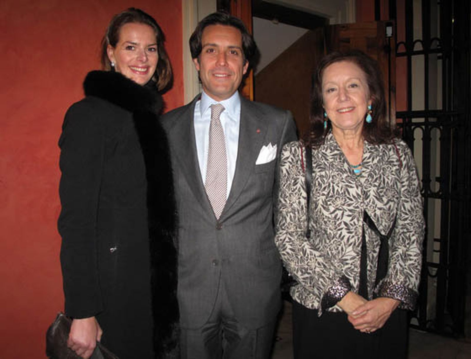 Julia Oetker, José Antonio Ruiz-Berdejo, cónsul de Bélgica, y Clelia Muchetti, esposa del cónsul de Italia.

Foto: Victoria Ramirez