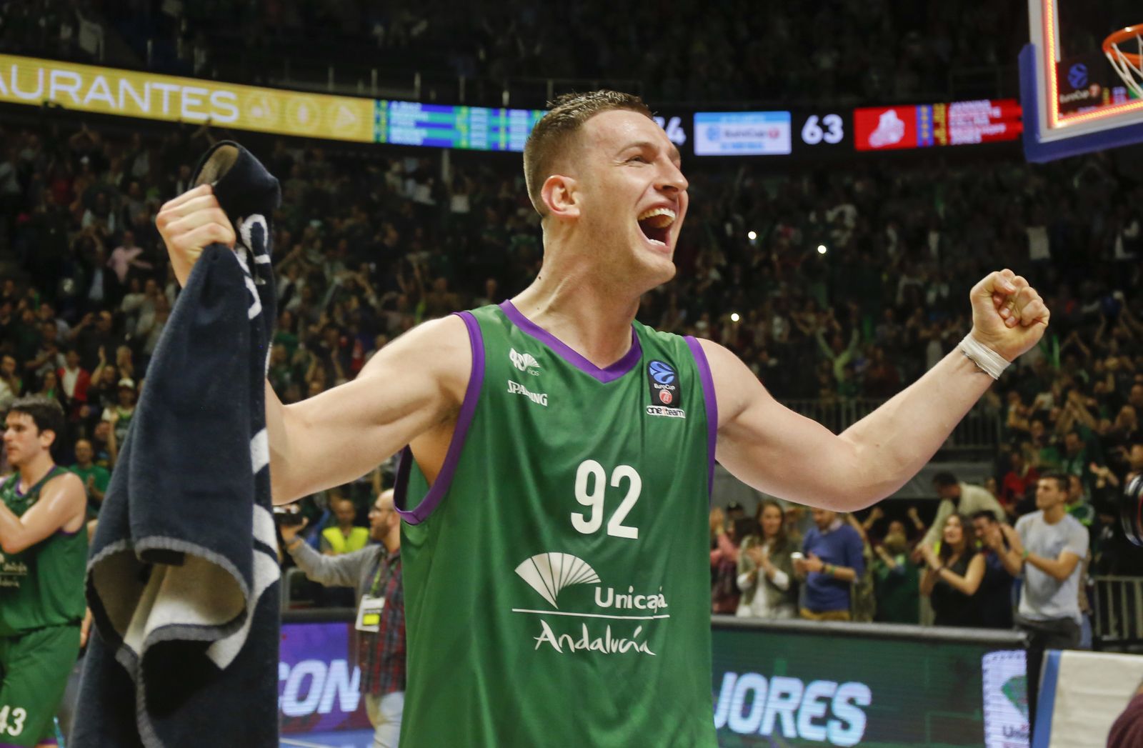 Las imágenes del Unicaja-Lokomotiv