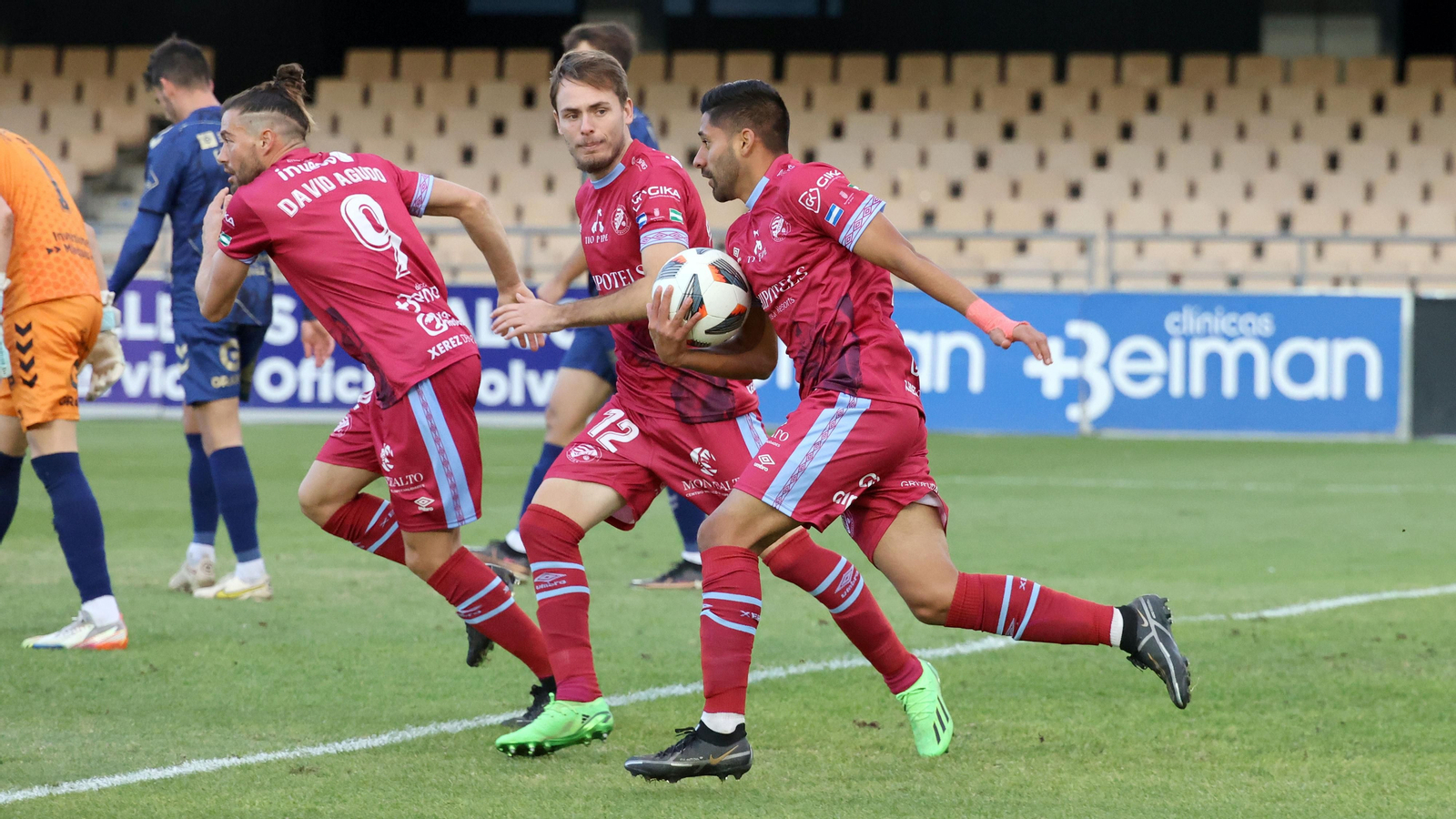 Xerez DFC contra UCAM Murcia en Chapín