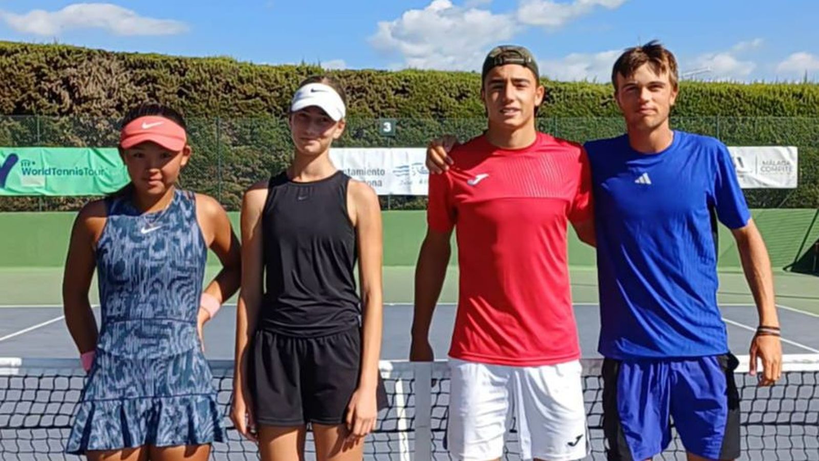 Parejas de dobles ganadoras.