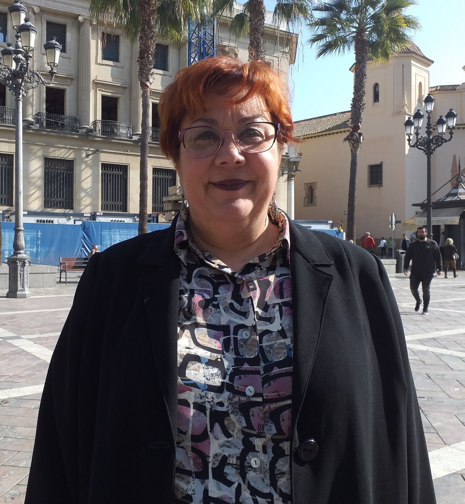 Mónica Rossi, portavoz de Adelante Huelva.