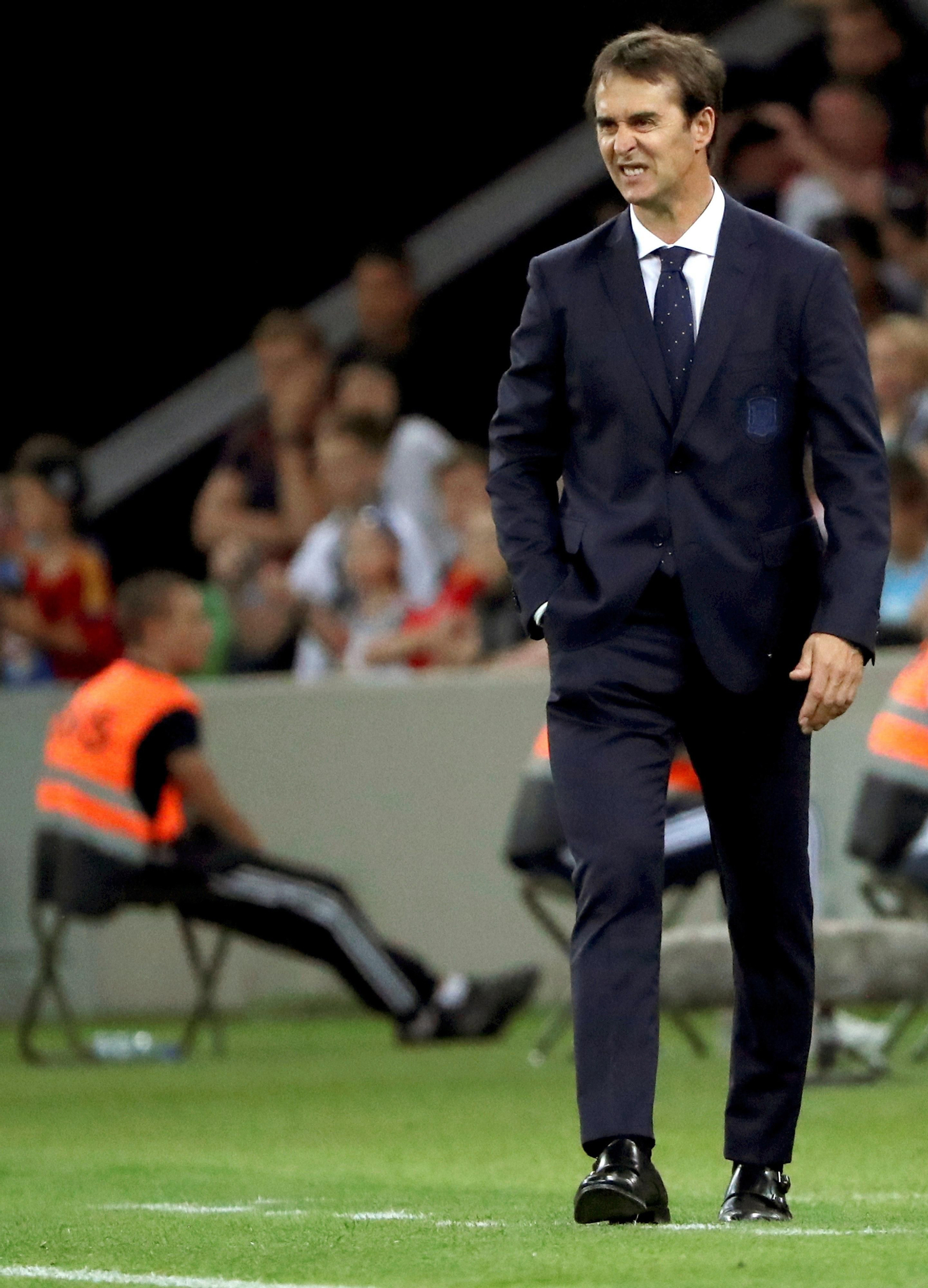 Las imágenes del España-Túnez