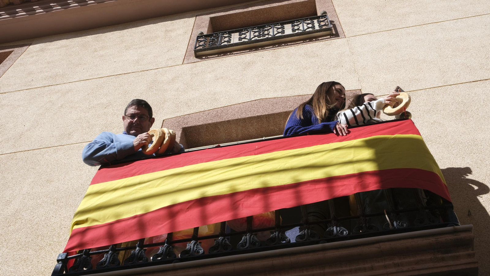 Los vecinos de Lubrín se echan a las calles por San Sebastián