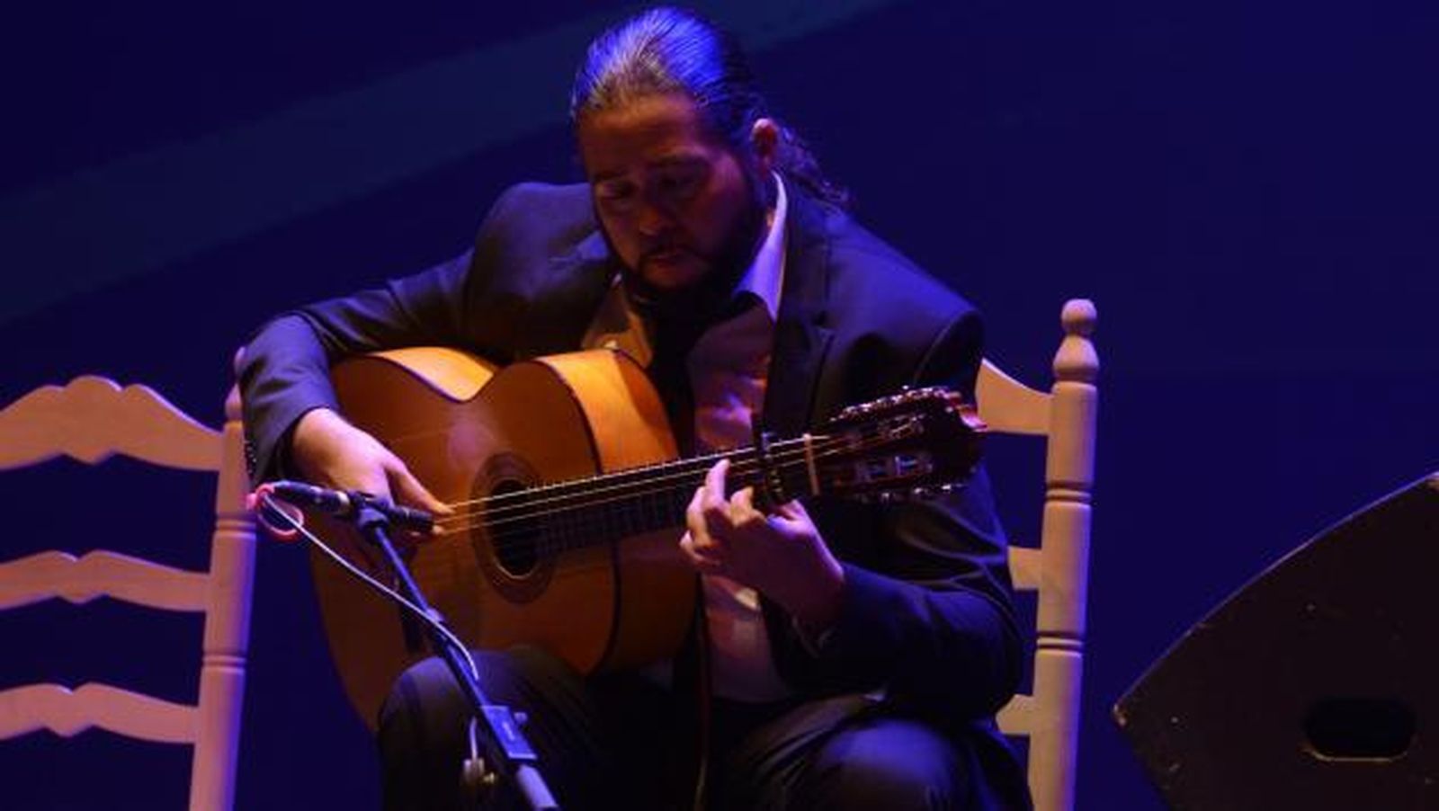 Sergio Molido fue uno de los ganadores de la última Bienal de Flamenco de la ONCE