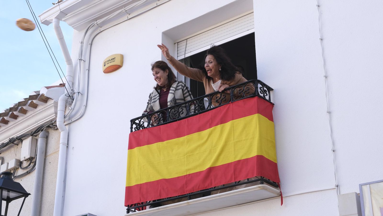 Procesión de San Sebastián y tirada de roscos en Lubrín, en imágenes