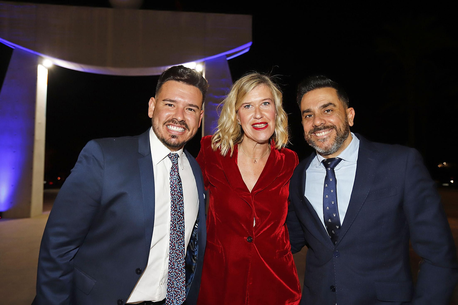 Imágenes de la recepción a los invitados a la gala del 40 aniversario de Huelva Información