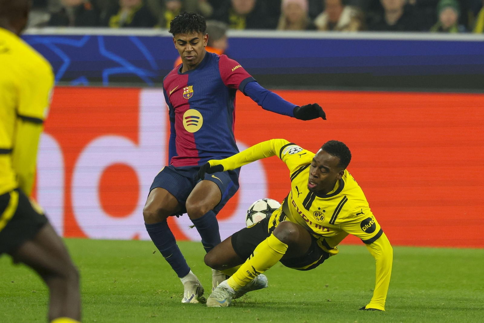 Las imágenes del Borussia Dortmund - Barcelona