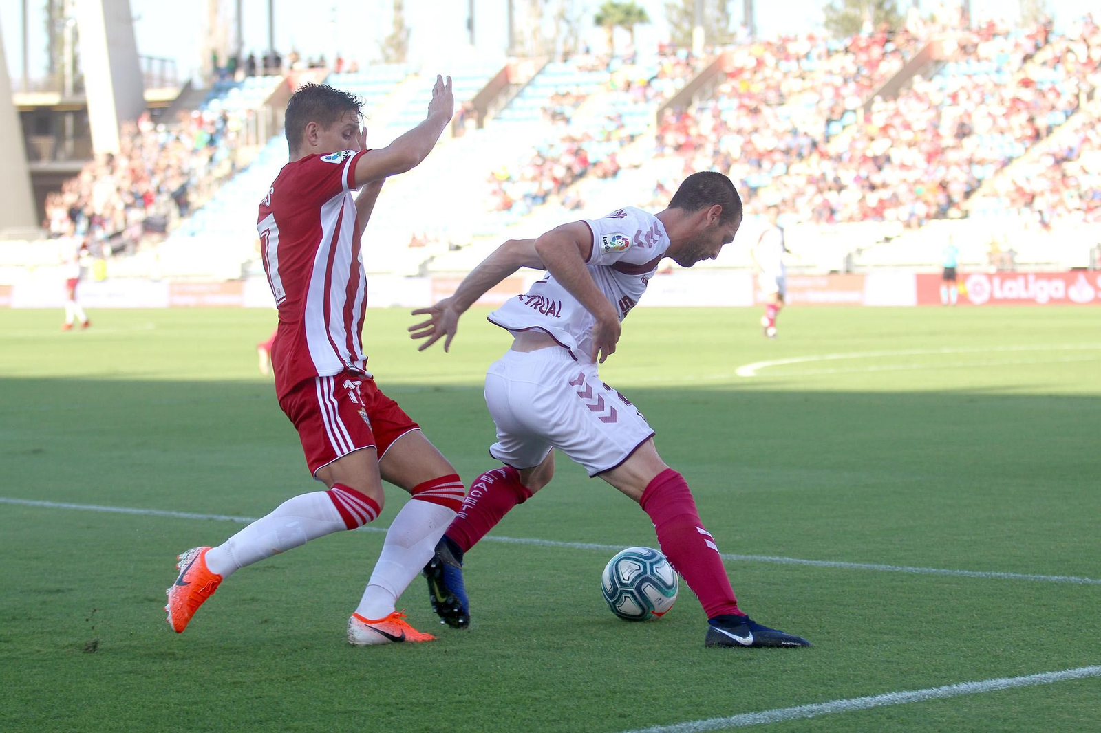 Las imágenes del UD Almería-Albacete (3-0)