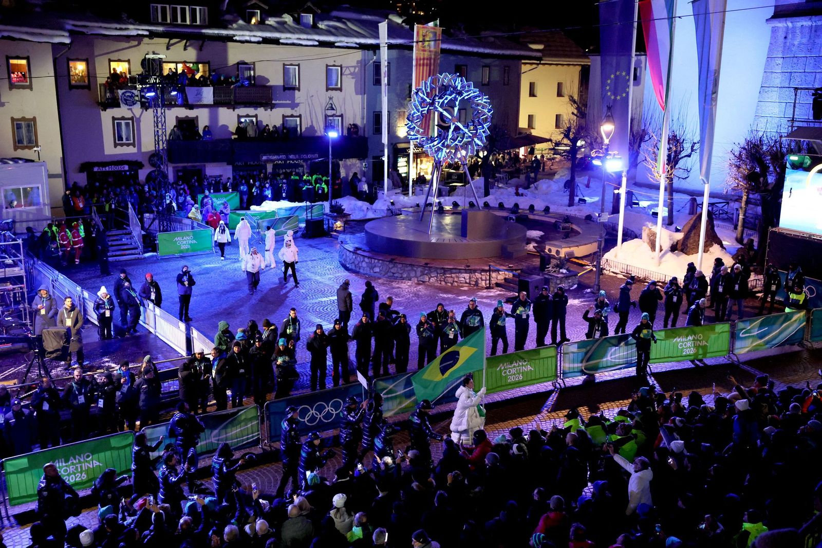 Las fotos de la inauguración de los Juegos Olímpicos de invierno de 2026