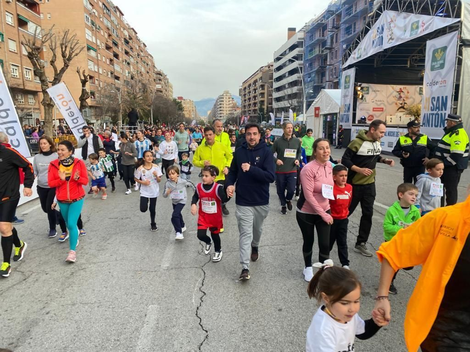 Carrera Escolar San Antón de las 17:30.