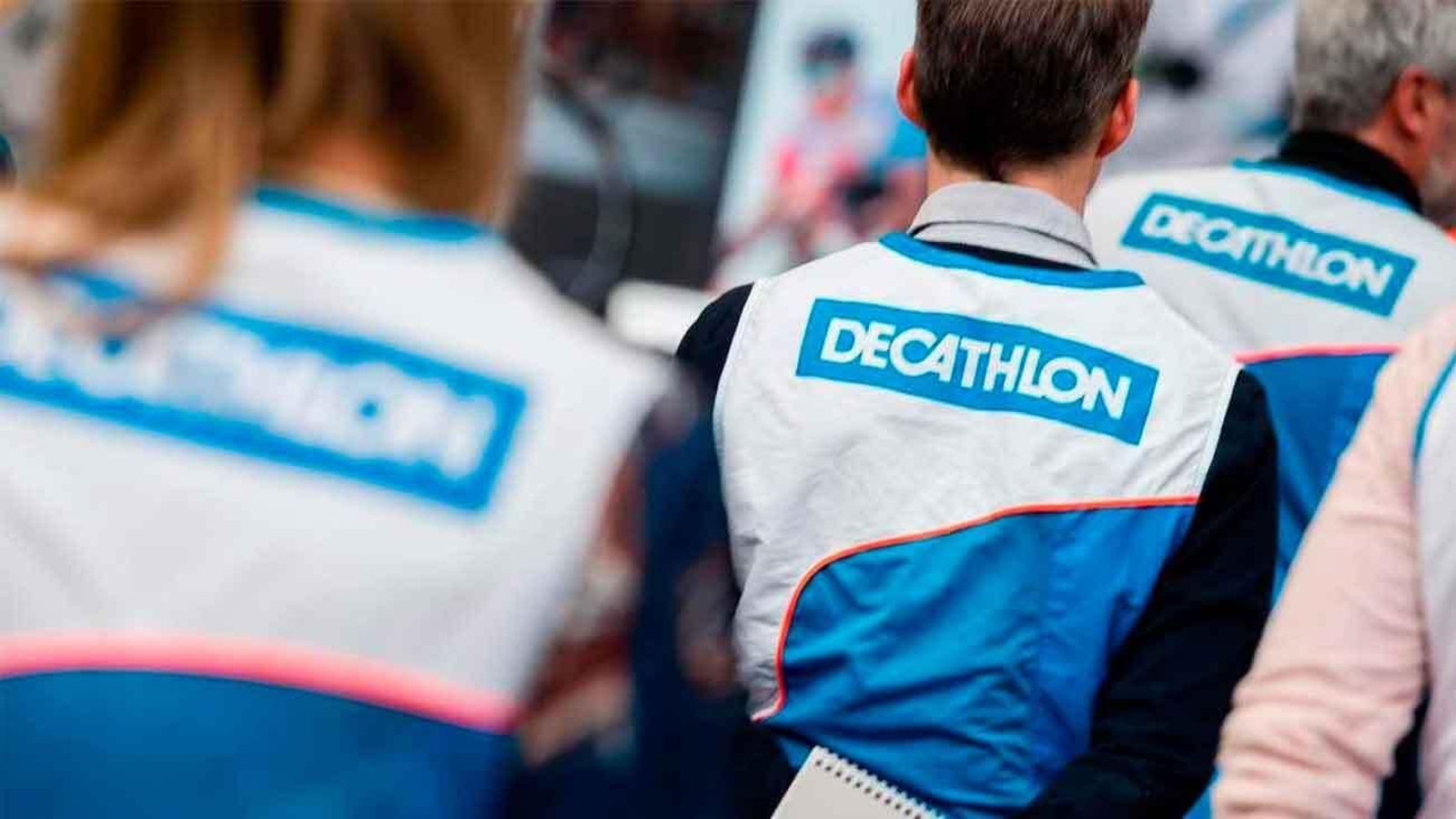 Trabajadores de Decathlon