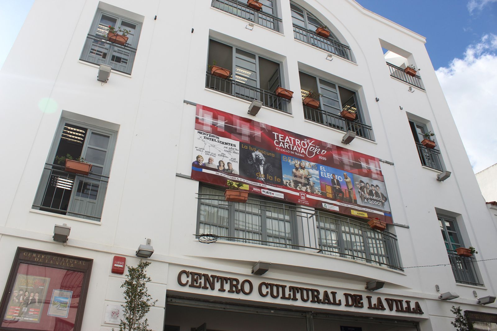 Fachada del Centro Cultura de la Villa, sede del Festival