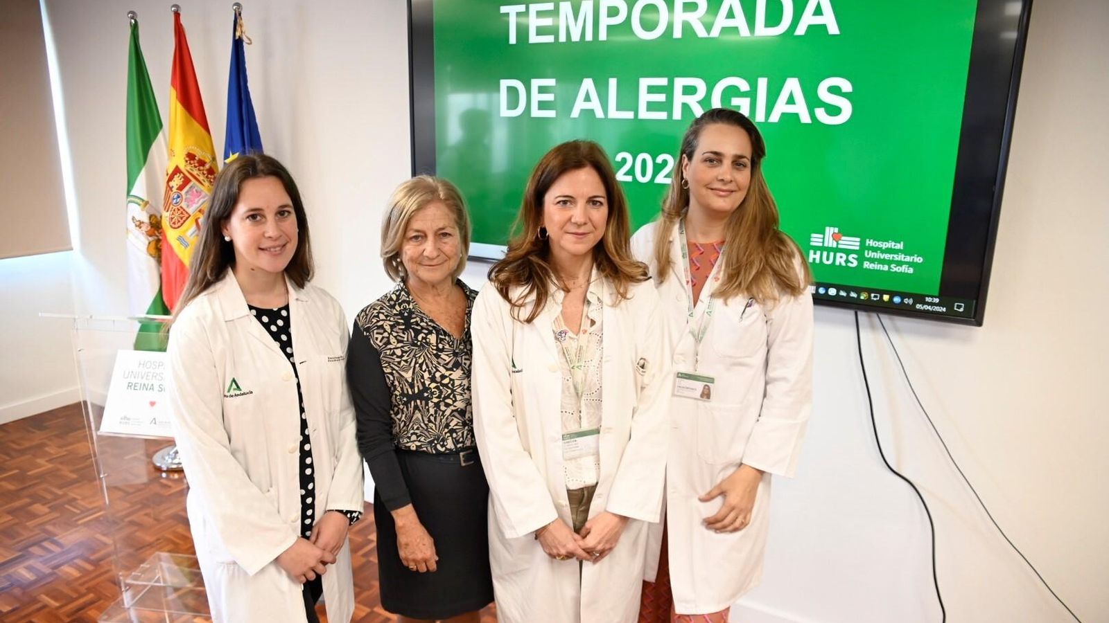 Presentación de la campaña de prevención de alergias en el Reina Sofía.