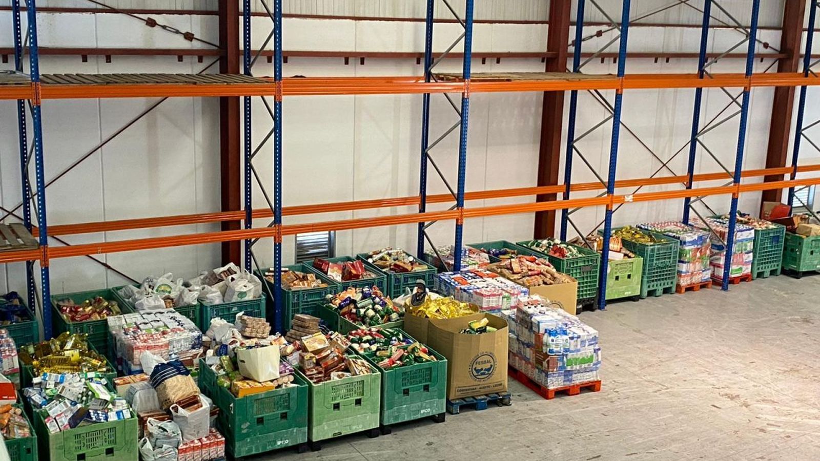 14.780 kilos de alimentos fue el total recaudado al final de la jornada.