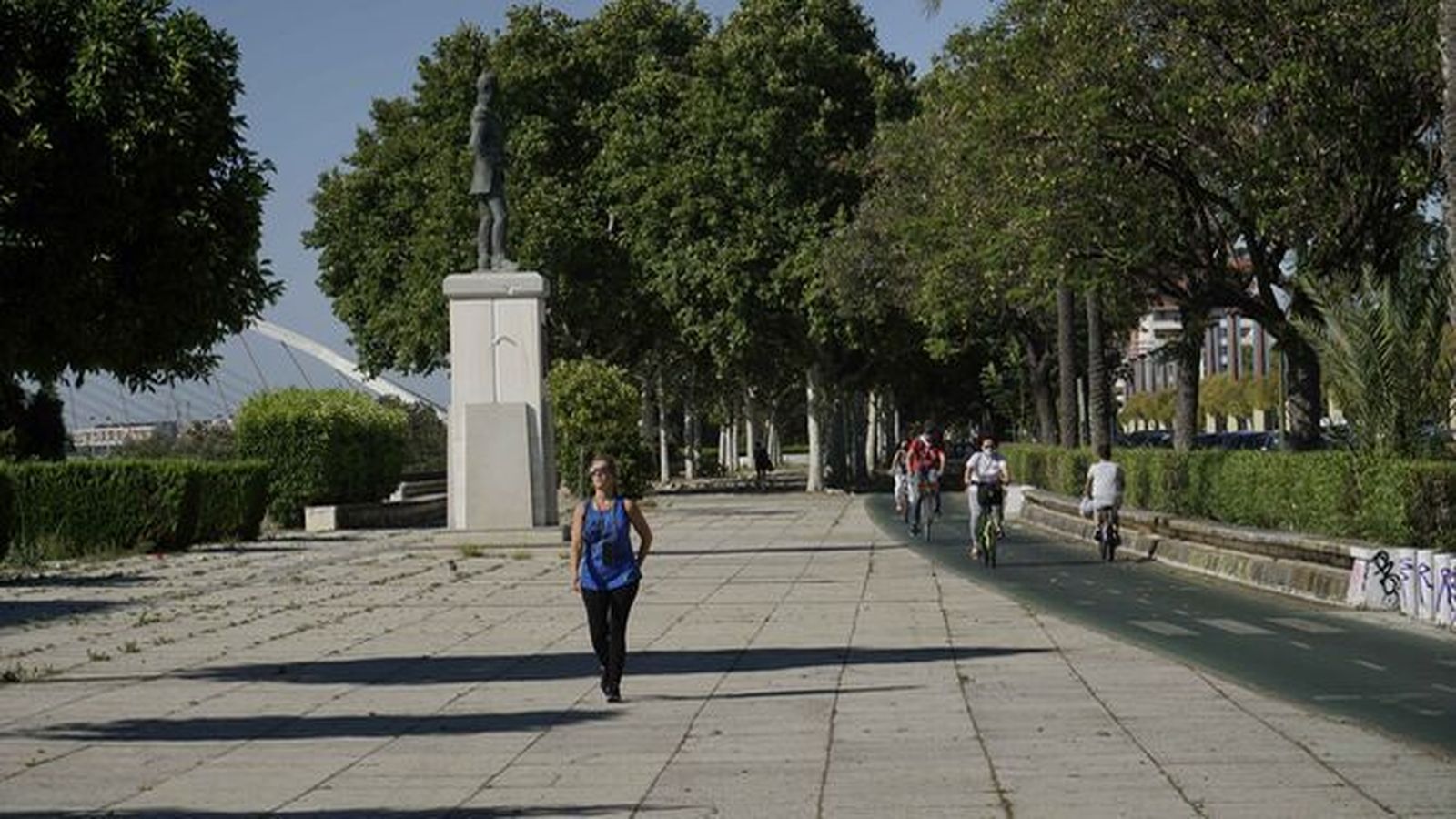 El paseo de Torneo, donde se produjo el robo