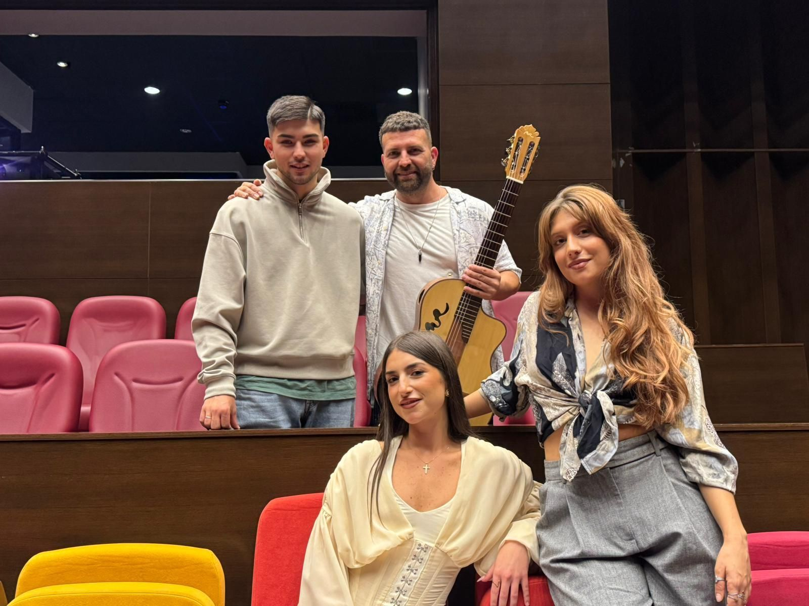 Integrantes de la formación que homenajeará a Mecano.