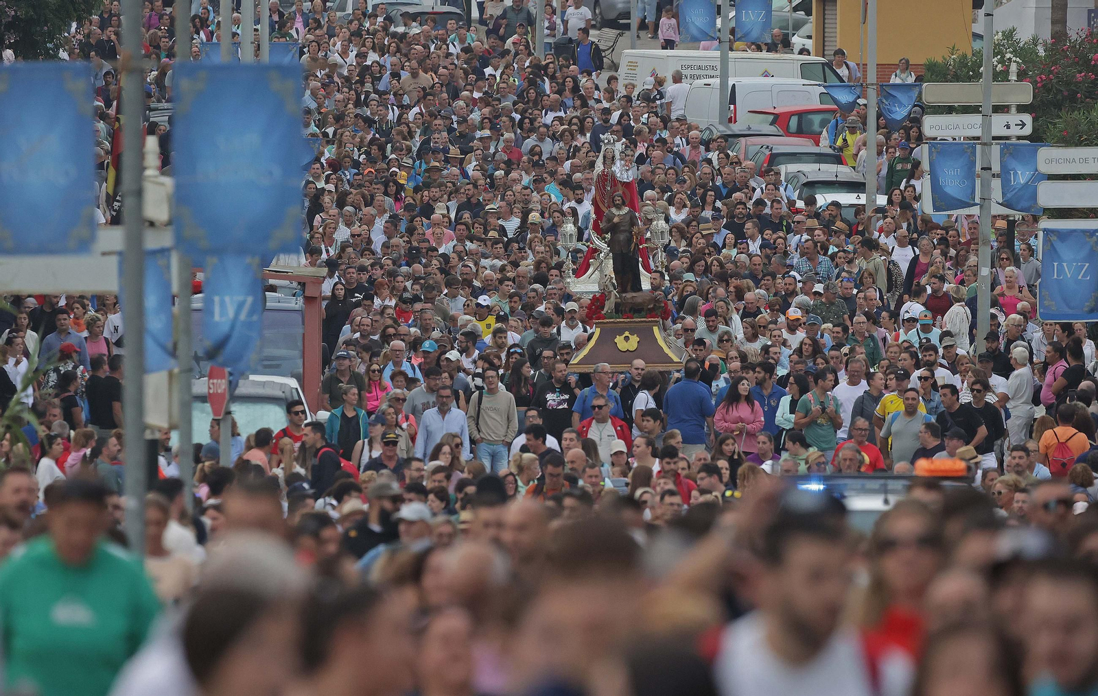 Fotos del regreso de la Virgen de la Luz a su santuario en Tarifa