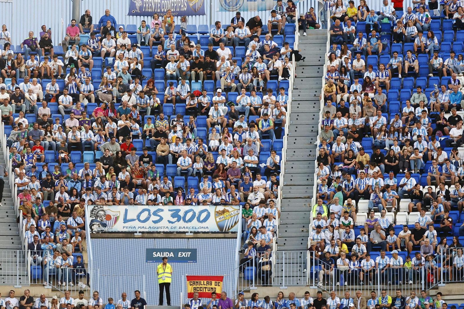 Búscate en La Rosaleda en el Málaga-Sporting