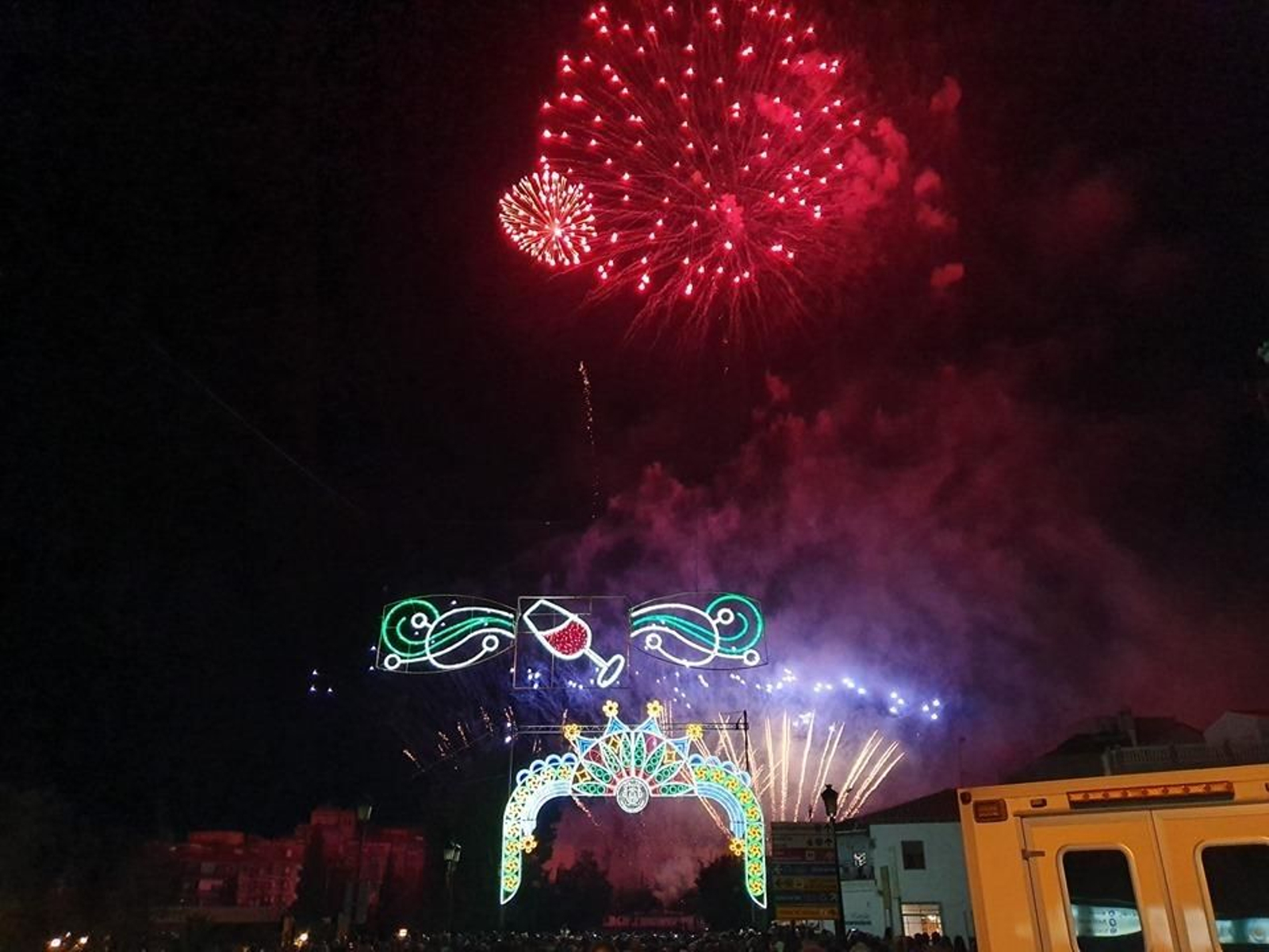 El castillo de cierre de López Franco hace un mes