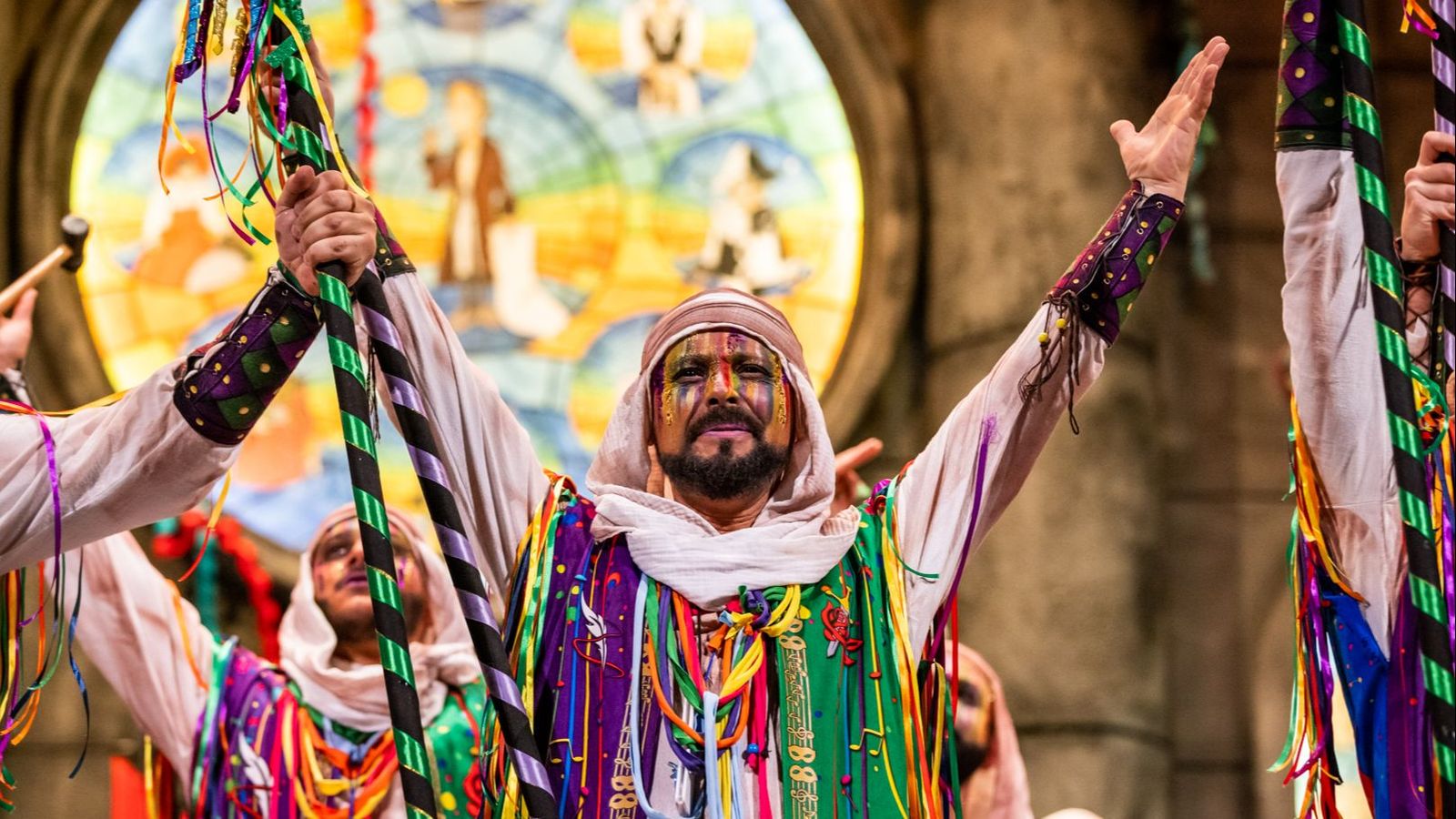 Comparsa Los Apóstoles.