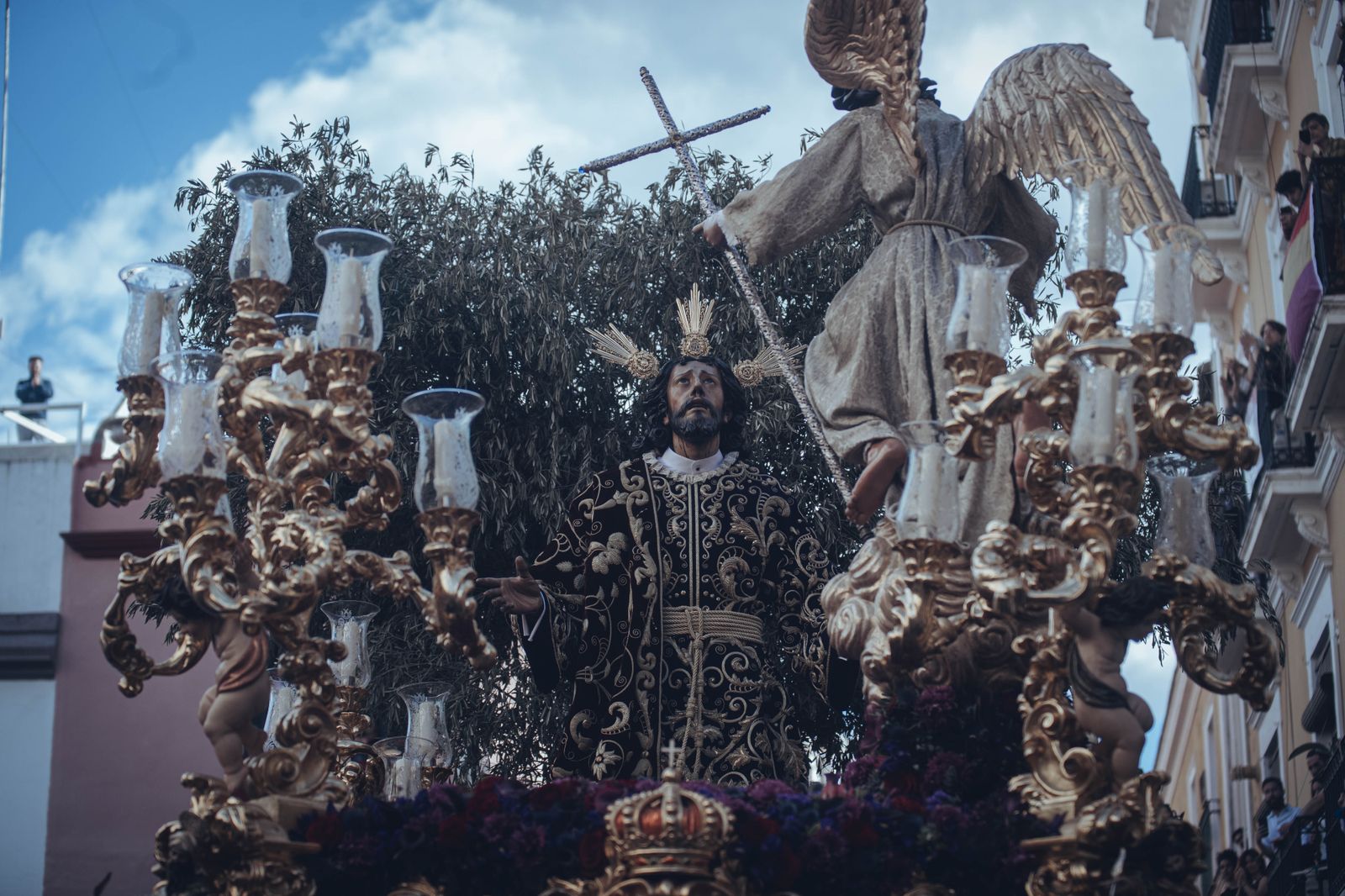 las Imágenes de la salida de la hermandad de Montesión