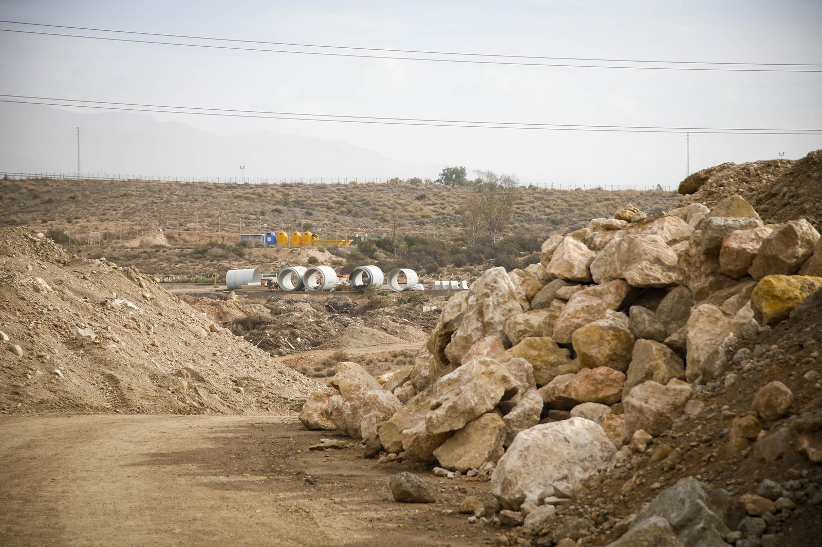 Las imágenes de las obras para la conexión entre la A7 y la A-92 en Viator