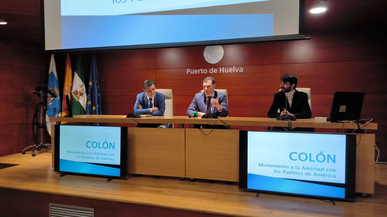 Presentación este martes del vídeo sobre el Monumento a Colón.