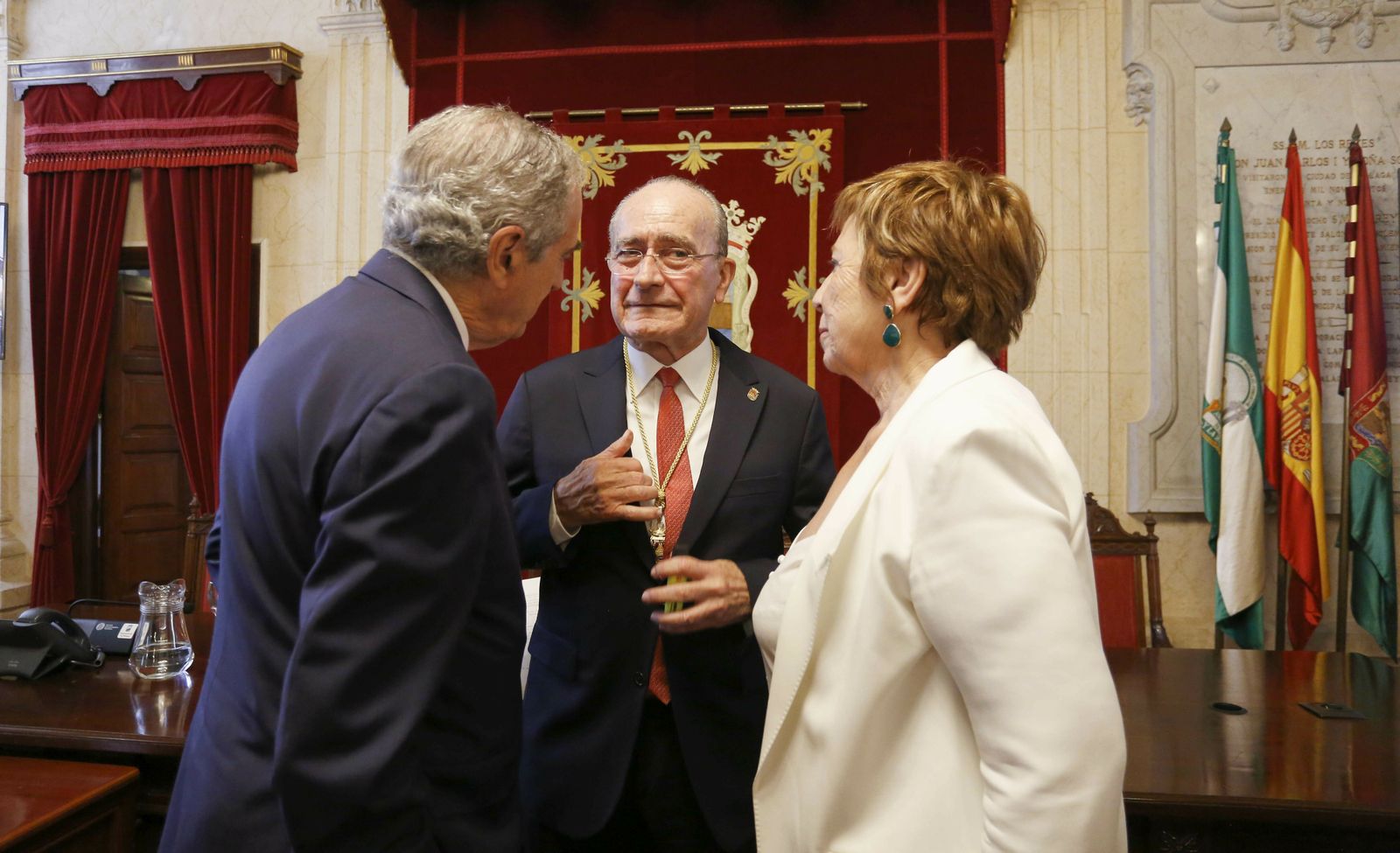 Las fotos de la constitución del Ayuntamiento de Málaga