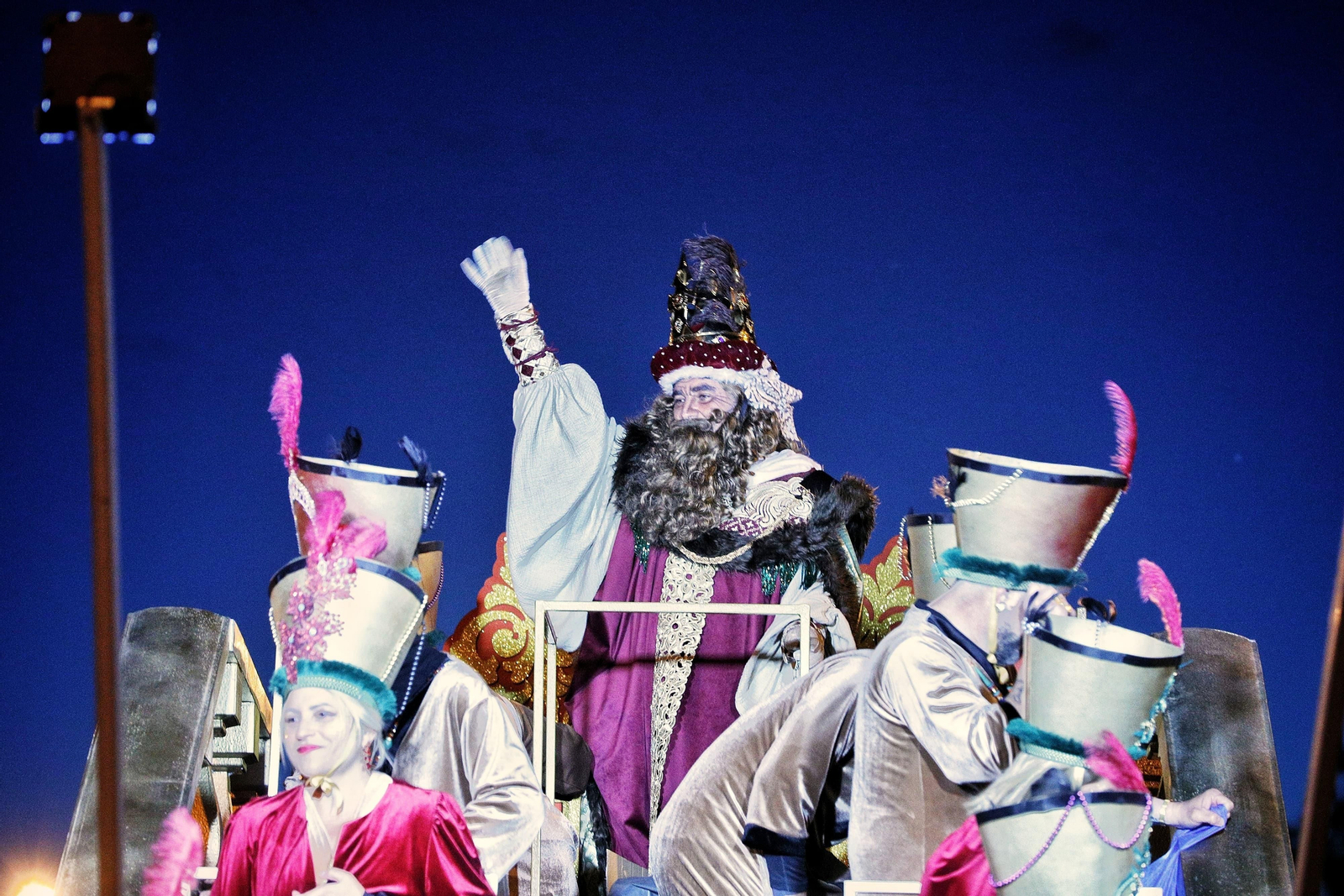 La Cabalgata de Reyes Magos de San Fernando, en imágenes