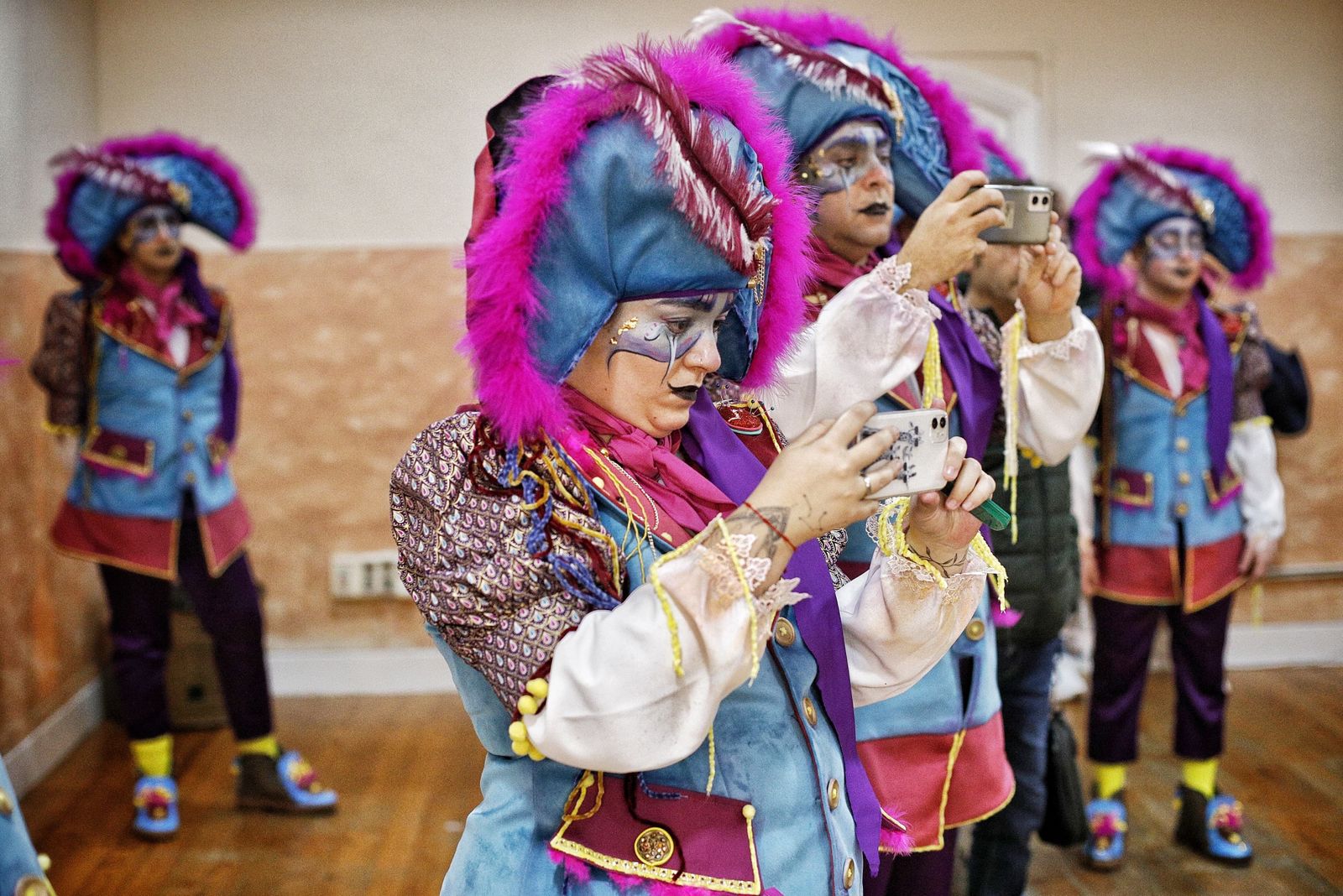 Comparsa 'Los refugiaos'