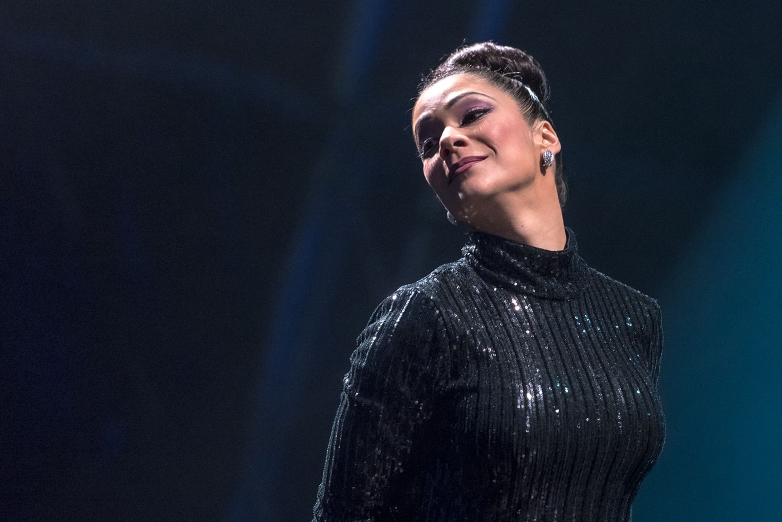 Raquel Tavares actúa en el V Festival de Fado de Sevilla en el Teatro Lope de Vega.