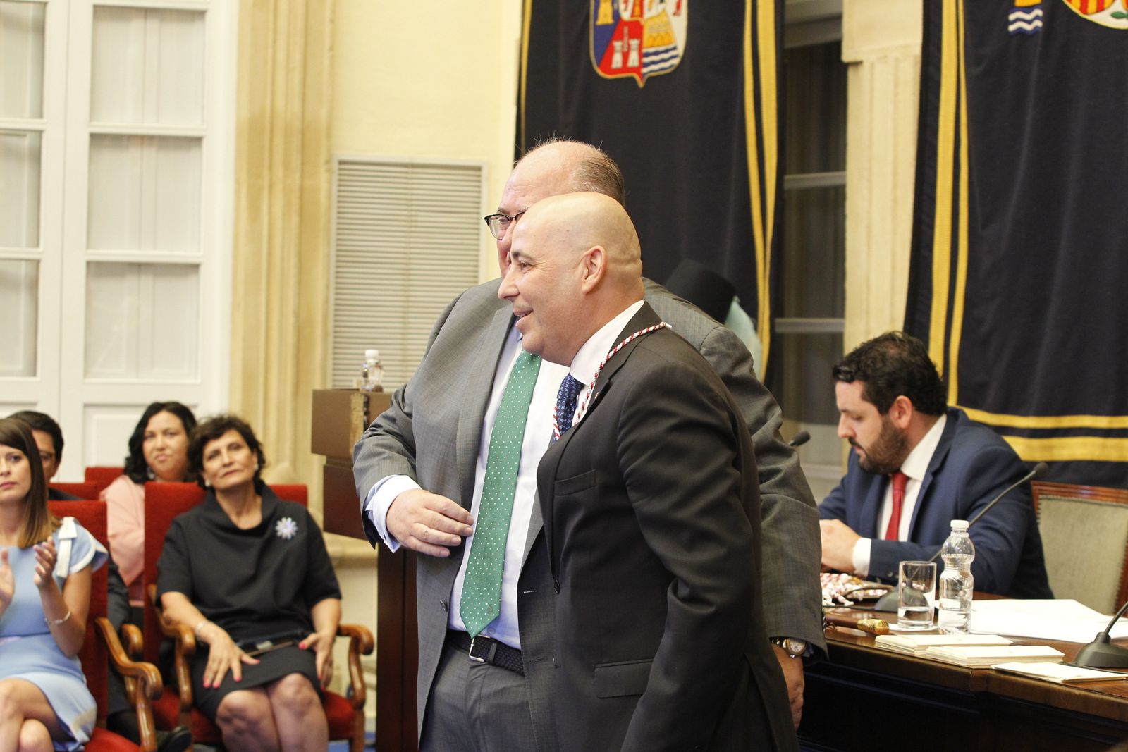 Pleno investidura Presidente Diputación de Almería. Javier Aureliano García