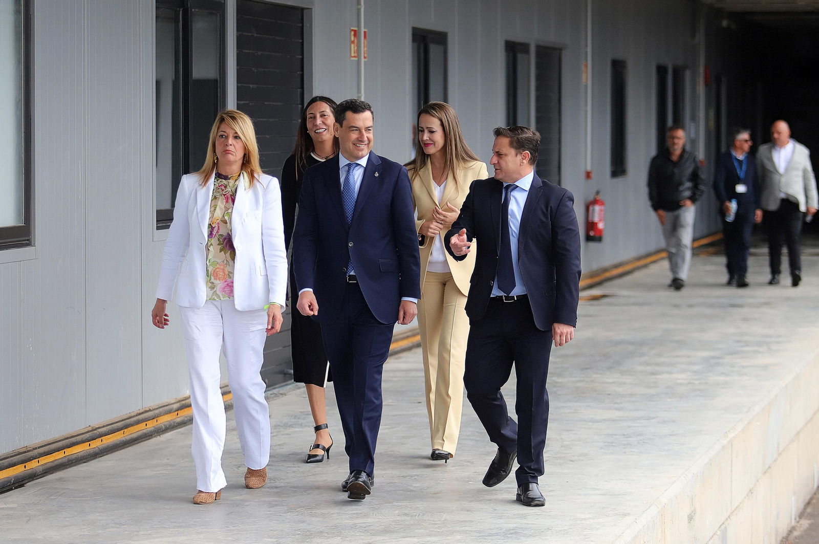 Imágenes del acto de inauguración del inicio de actividad de la Ciudad del Marisco