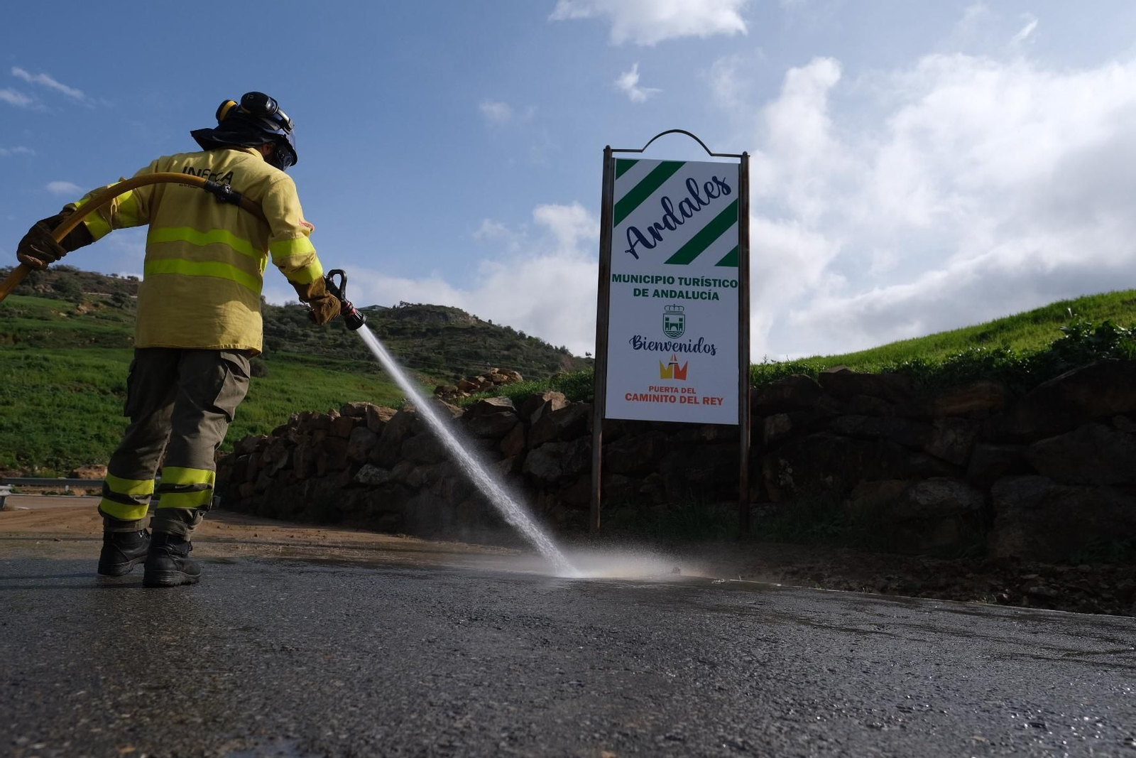 Así han sido las labores de limpieza en Ardales y El Burgo tras la DANA