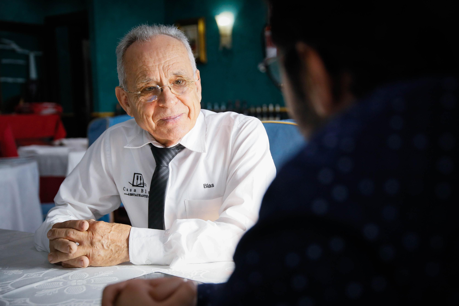 Imágenes del reportaje gastronómico en Casa Blas