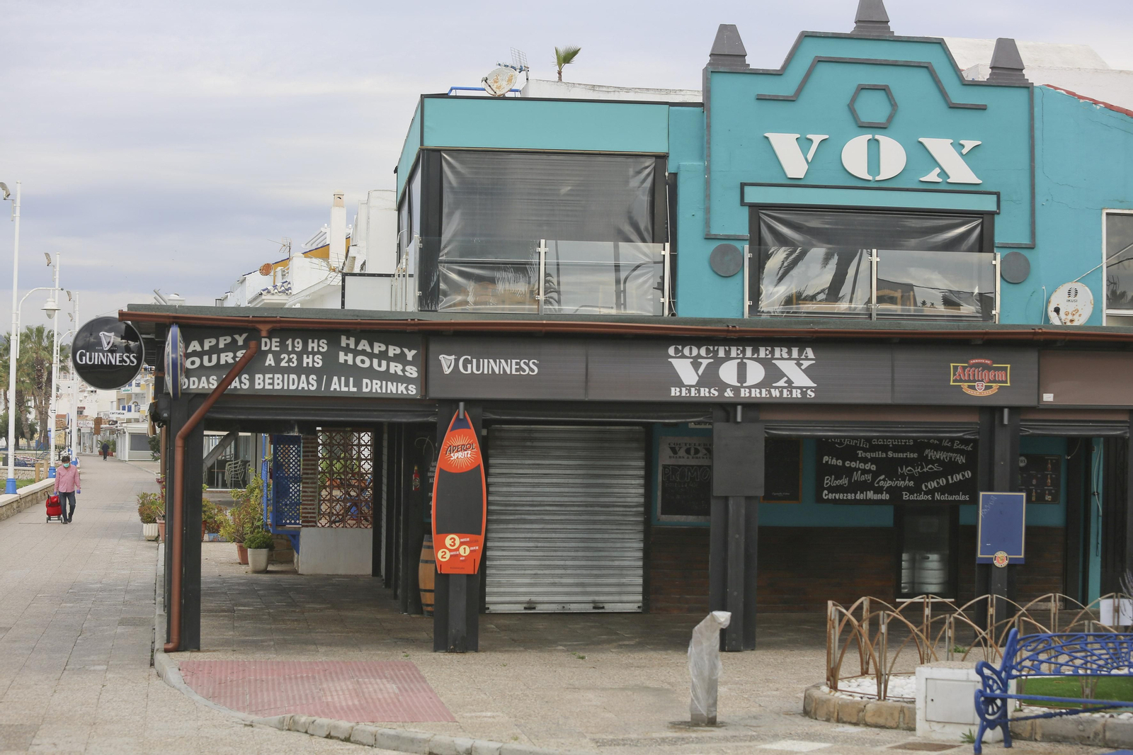 Coronavirus en Málaga: El desierto de Pedregalejo, en fotos