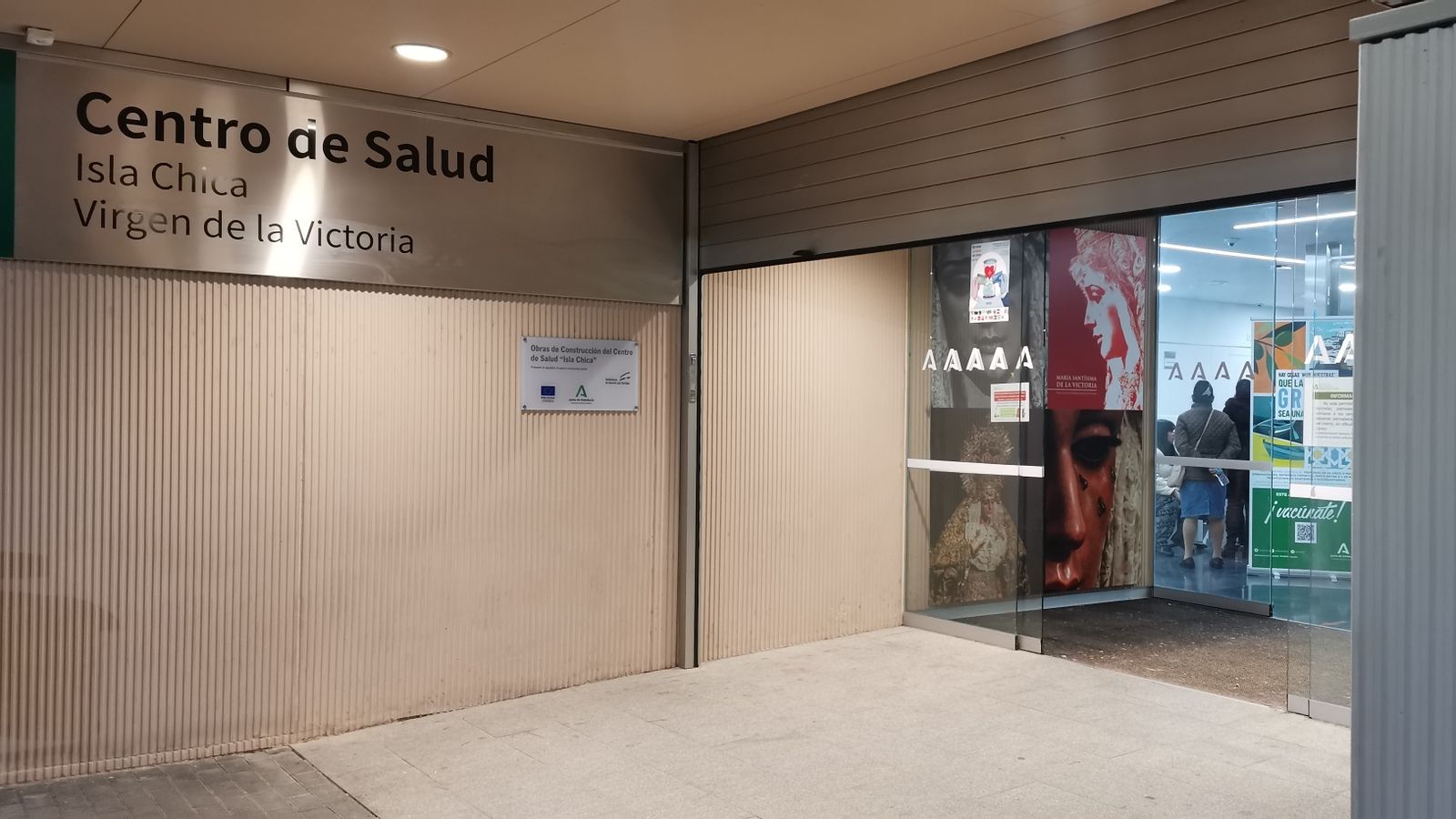 El centro de salud de Isla Chica.
