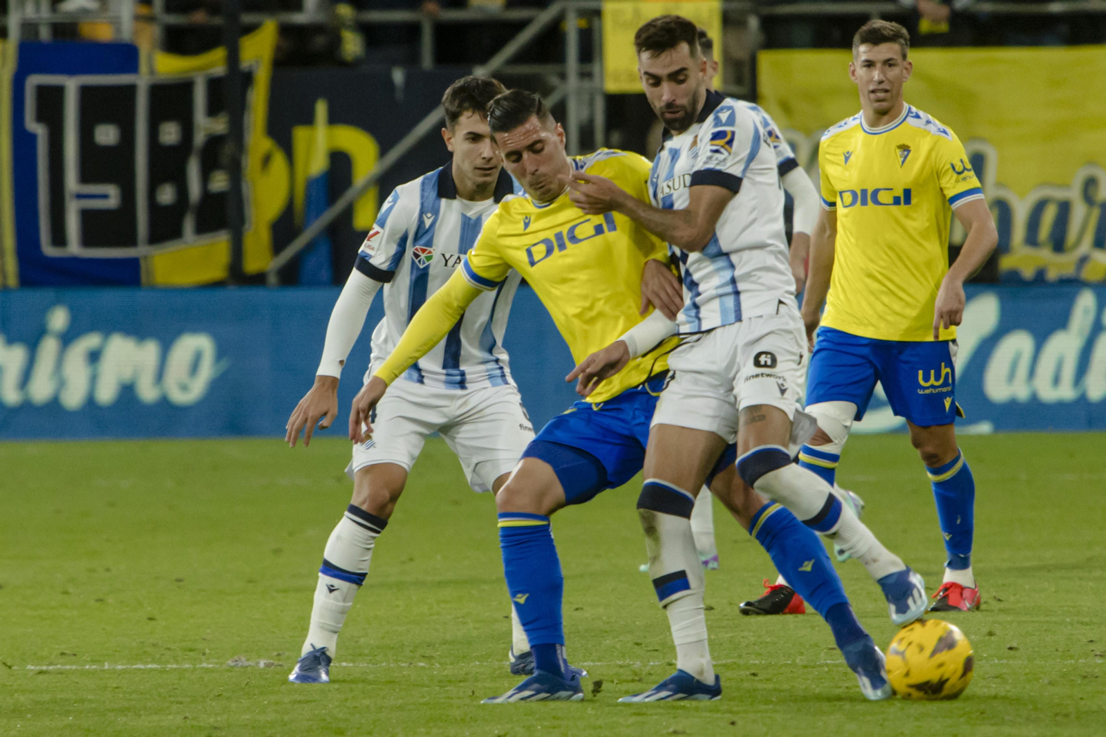Cádiz CF - Real Sociedad, las imágenes del partido .