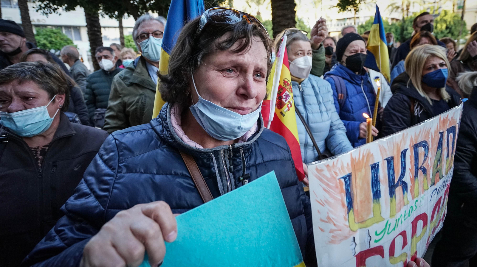 Concentración en Jerez por la paz en Ucrania